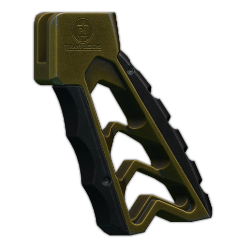 AR-15 Tyrant Designs MOD Chevron pistol grip (Yellow)