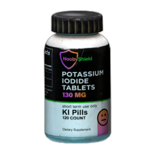 Nooby Shield potassium iodide tablets
