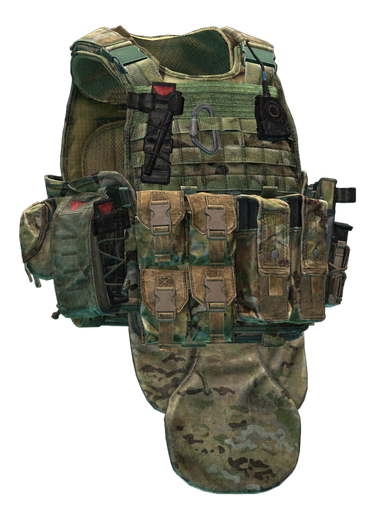 Porta piastre FORT Gladiator-S (Leggera, MultiCam)