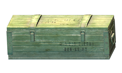 Wooden gear crate