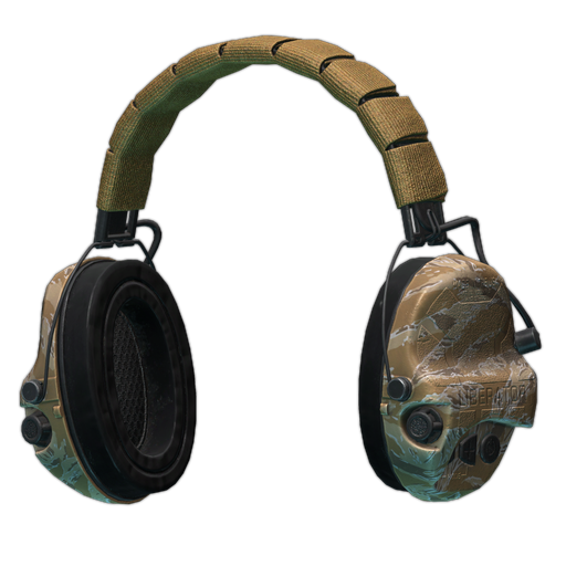 Safariland Liberator HP 2.0 Hearing Protection Headset (Desert Tiger Stripe)