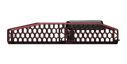 AK Hexagon Cheese Grater mod.2 handguard (Anodized Red)