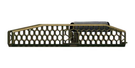 AK Hexagon Cheese Grater mod.2 handguard (Anodized Yellow)