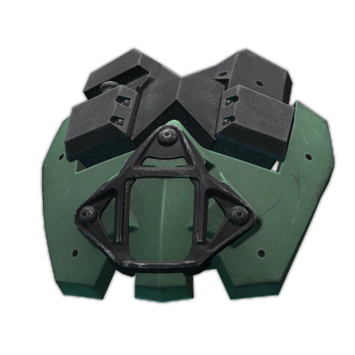 DevTac Ronin Reinforced Crown Plate (Olive)